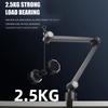 Heavy Duty Overhead Microphone Arm Featuring Easy Assembly Folding Mic Stand For Professional Recording