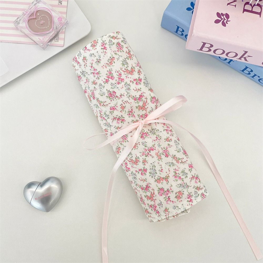 Large Capacity Makeup Brush Bag Convenient Makeup Brush Organizer Cosmetic Storage Bag  Household