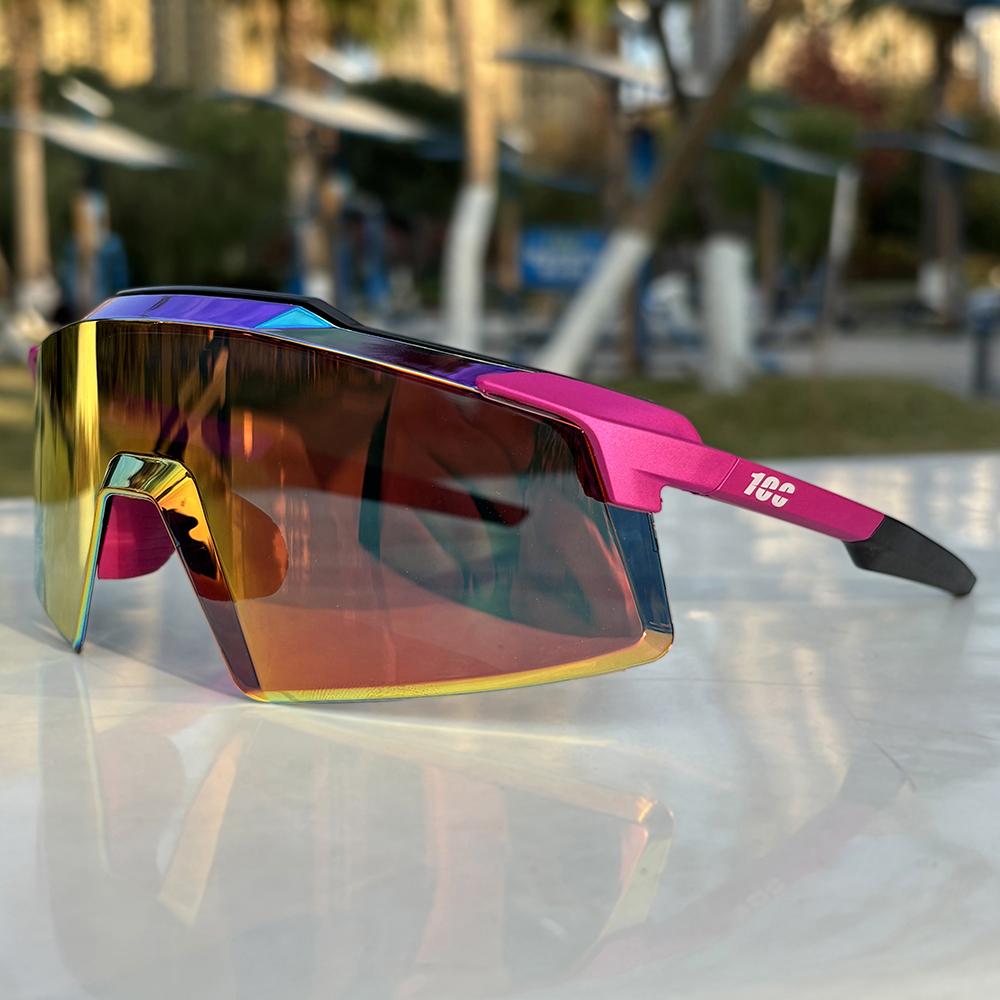 Cycling Glasses UV400 Outdoor Sports Sunglasses Men 100 MTB Cycling Goggles Women Road Bike Eyewear