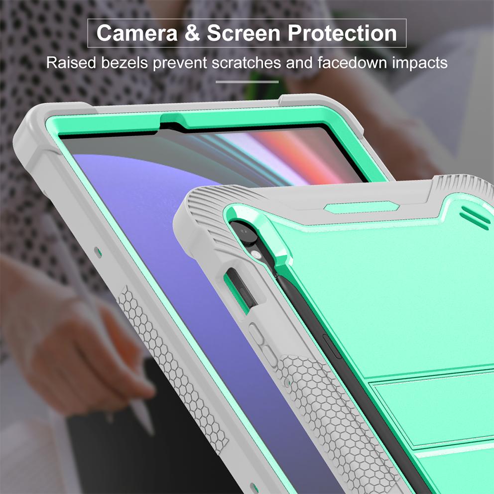 Für Samsung Tab S7 S8 S9 S10 11 FE 10.9 Plus 12.4 Ultra 14.6 Armor Ständer Hülle Für Tab A11 A9 8.7" Plus 11" A8 A7 Lite S6 Lite
