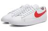 Nike Blazer Abrasion Resistant Breathable Low top Skateboard Shoes Women's White AA3961-109