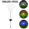 LED Solar Power Firework Lights Garden Decoration Fairy Lights Waterproof Outdoor Dandelion Lawn Lamp for Patio Garden Decor