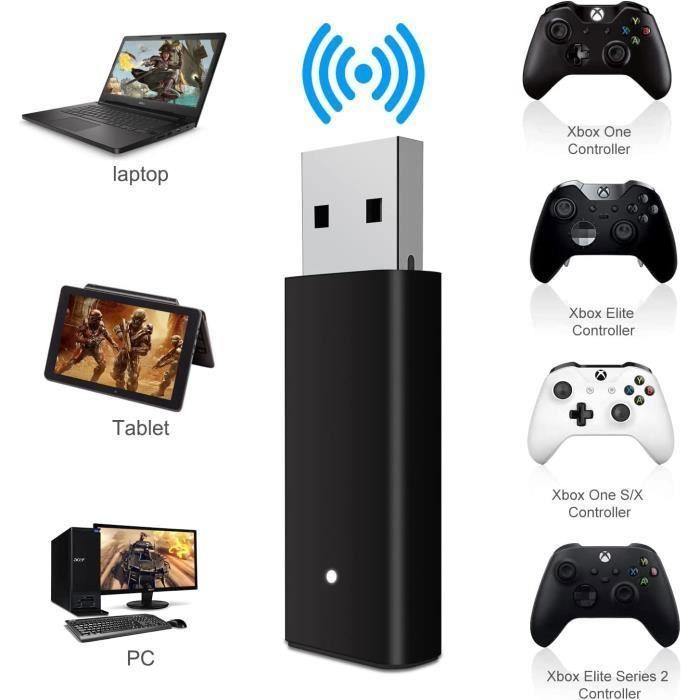 Kabelloser Adapter - Xbox - PC - Kompatibel mit Windows 11/10/8/7 - Schwarz - USB