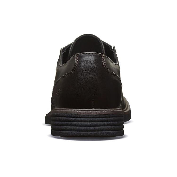 Skechers Matlo Business Casual Shoes Men sneakers Black 66438-BBK