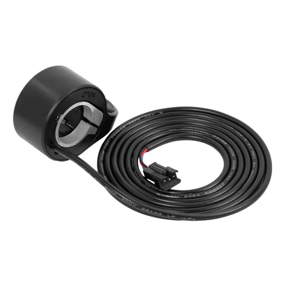 

Электрический велосипед Акселератор Рычаг газа под большой палец для электровелосипеда 270X Контроль скорости Скутер для диаметра руля 22 мм Аксессуары чёрный