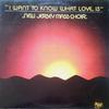 LP Record NEW JERSEY MASS CHOIR - I Want To Know What Love Is PRL14113AS Prelude Records 1985 US Soul/Funk Used