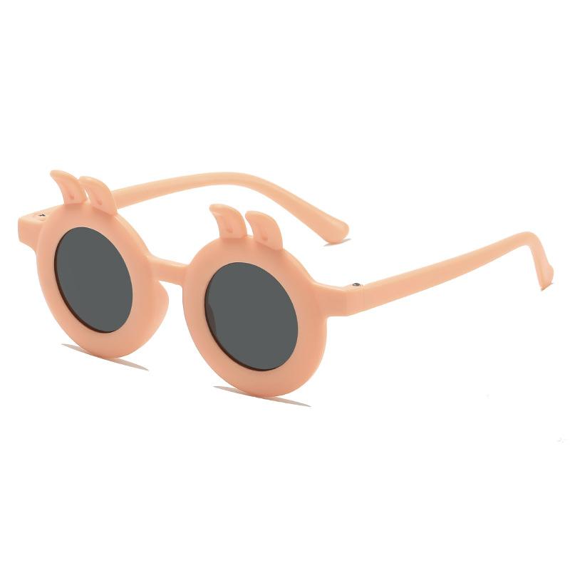 New fashion small ear rabbit children's sunglasses photo party children's sunglasses small circle baby glasses
