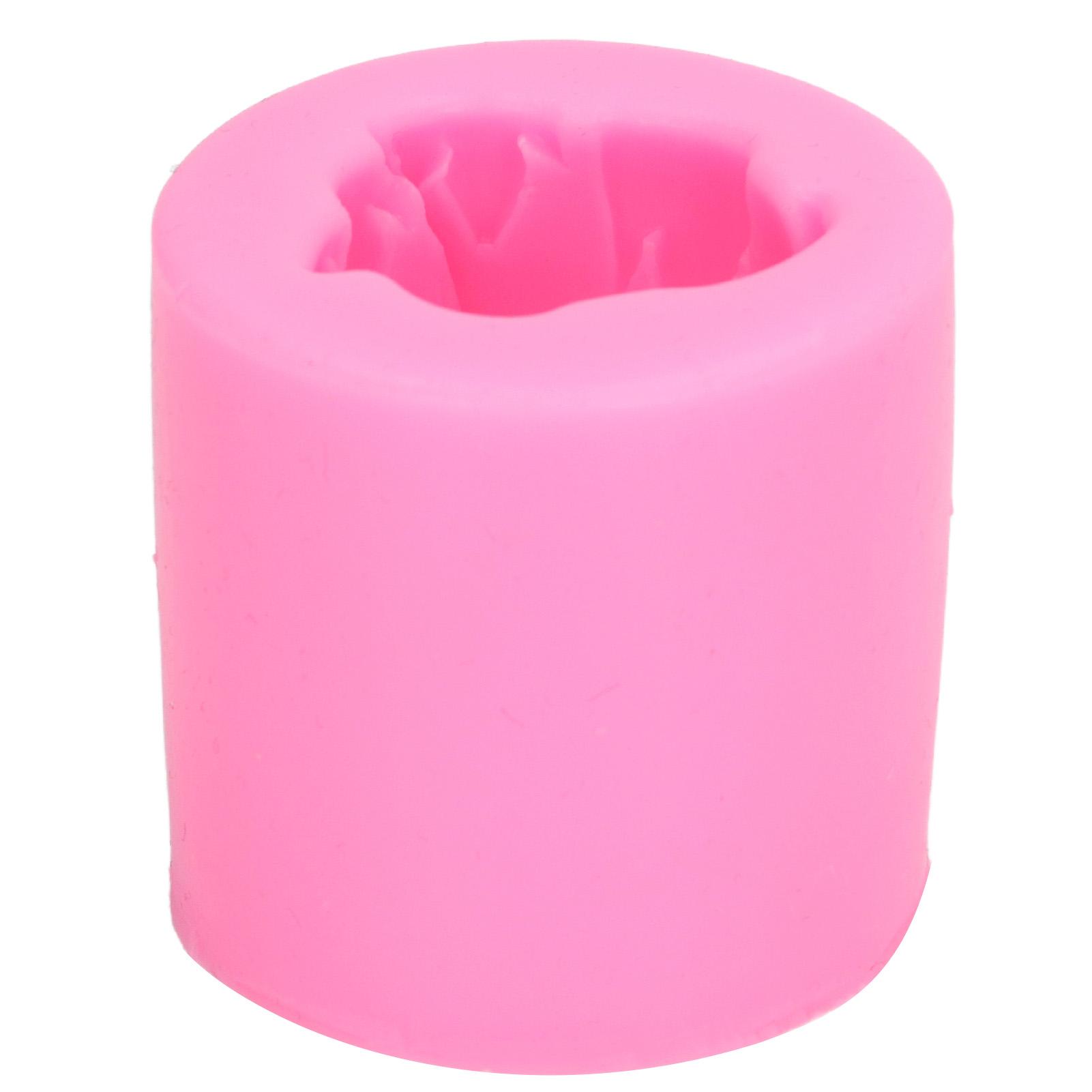 

Silicone Mold DIY 3D Rose Flower Hand Made Soap Cake Fondant Candy Silicone Mold