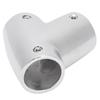 Boat Hand Rail Fitting 60 Degree Tee 316 Stainless Steel Tee Fitting for Marine Yacht Boat22MM