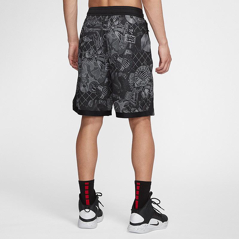 Nike Street Graffiti Basketball Shorts Men Bottoms Black CK1183-010