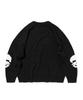 Seuweideu Elbow Skull Knit [Black]