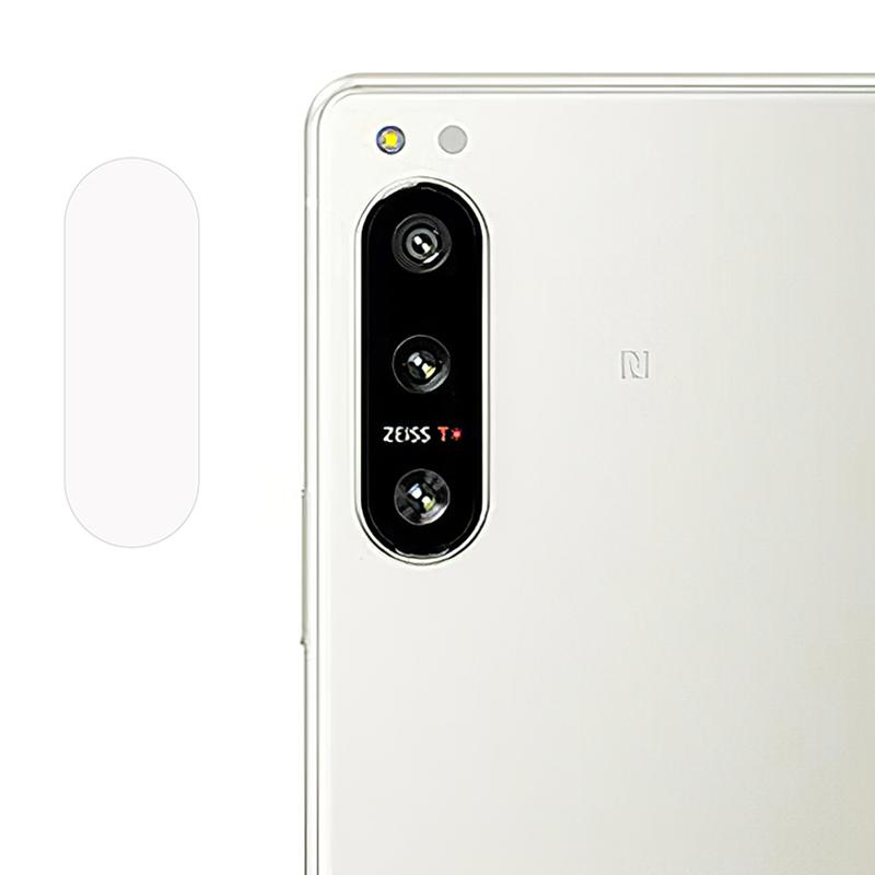 

Для Sony Xperia 5 IV 5G Захисне скло для об єктива камери з високою твердістю, високою прозорістю, плівка з повним покриттям Type A