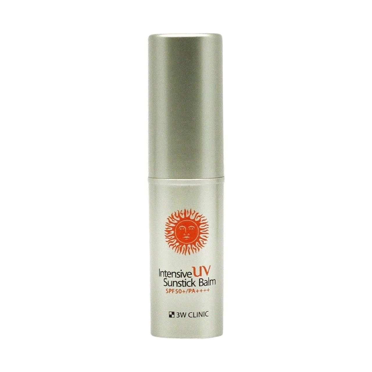

3W Clinic Intensive UV Sunstick Balm - High Protection SPF50+ PA++++ Portable Sunscreen with Botanical Extracts, 10g