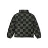 Vans Reversible Checkered Long Sleeve Stand Collar Down Jacket Unisex Outerwear Olive-Green VN00090RKCZ