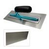 Large Stainless Steel Trowel In Blue Perfect For Plastering Bricklaying Trowel Cement Scraper Mud Board Construction With Handle