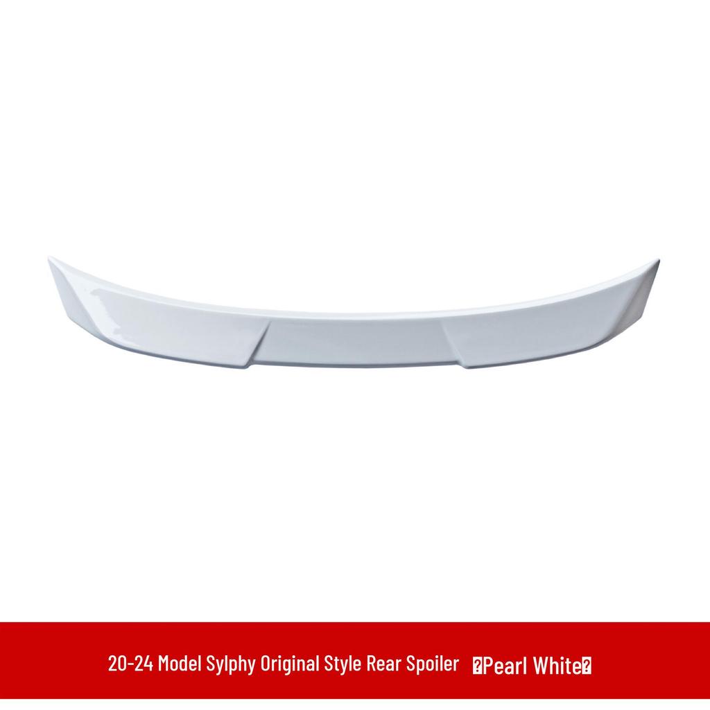 Συμβατό Body Kit 14ης Γενιάς Sylphy: Εμπρόσθιο Χείλος, Πλαϊνά Μαρσπιέ, Πίσω Αεροτομή, Πίσω Χείλος, Γωνία Εμπρός Προφυλακτήρα.