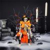 M-Modern-Halloween Skelett Kürbis Statue Harz Skulptur Figur Figur Skulptur Für Einzelhandel Veranda