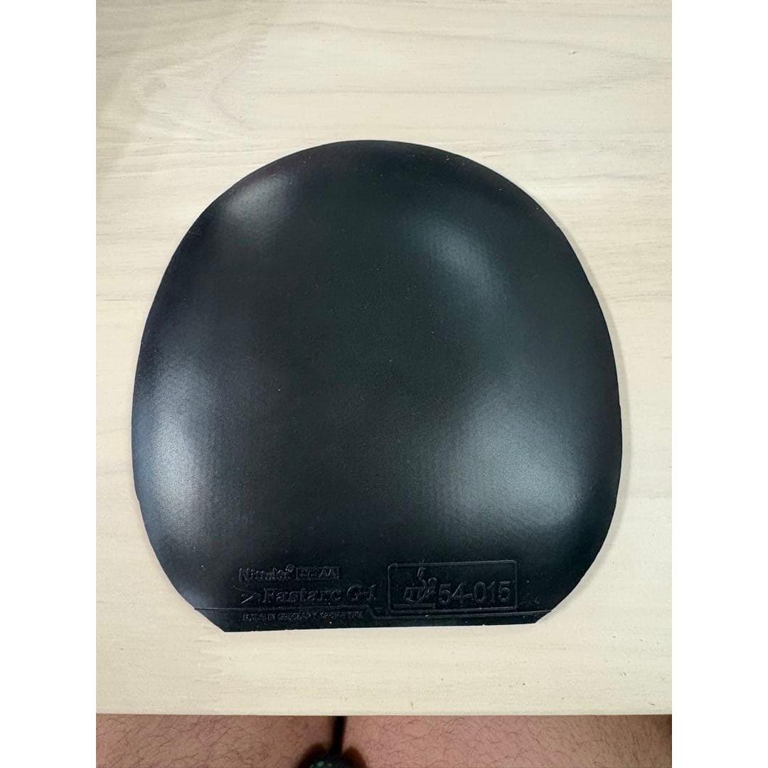 Used Nittaku Fastarc G-1 Table Tennis Rubber Black