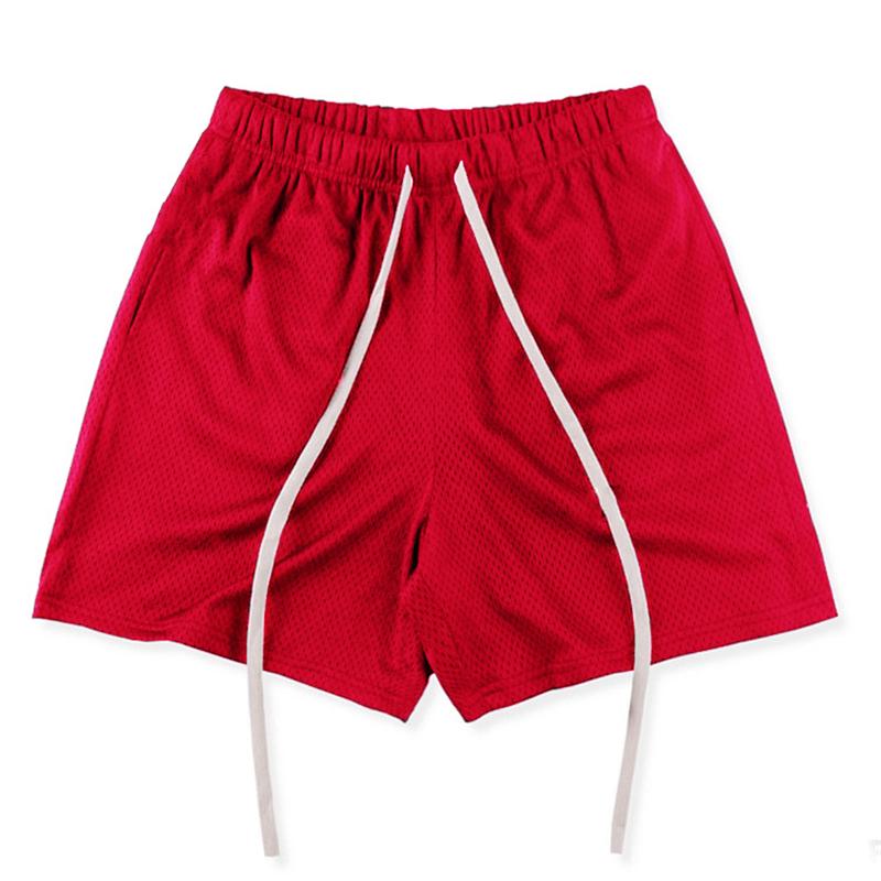 Herren Leichte Mesh Atmungsaktive Trainings Kühl Fühlende Shorts Sommer Sport Laufen Hosen