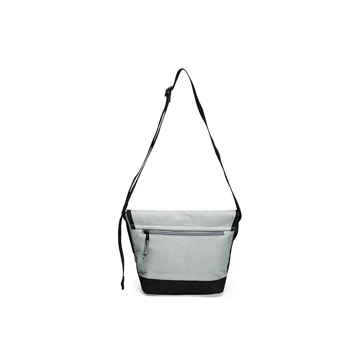 New Dickies Polyester Messenger Bag, Shoulder Bag, Crossbody Bag Medium Unisex Shadow Gray 193U90LBB08GY02
