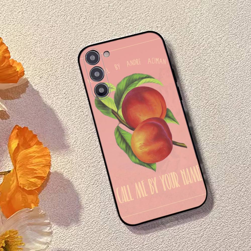 C-Call Me by Your N-Name Phone Case For Samsung Galaxy A73,A72,A71,A70,A53,A52,A51,Soft Silicone Black Cover