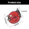 300DB Super Loud Air Horns 12V Waterproof Snail Horns Bike Electric Horn Simple Installation for Car Motorcycles & Boats