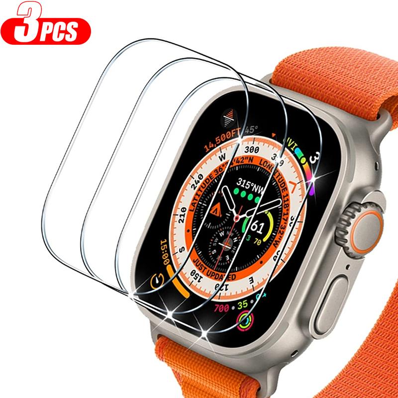 5pcs/lot Screen Protector Film For Watch 8 7 6 SE 5 4 3 Full Protective For IWatch Series 38mm 42mm 45mm 41mm 40mm 44mm