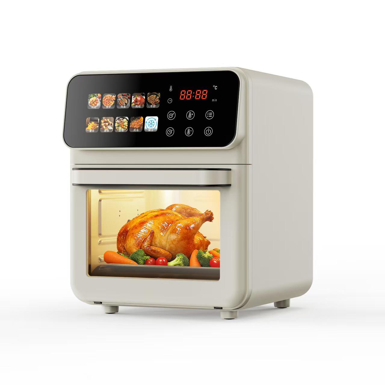 2025 Умная визуальная аэрофритюрница: Электрическая духовка большой вместимости, многофункциональная