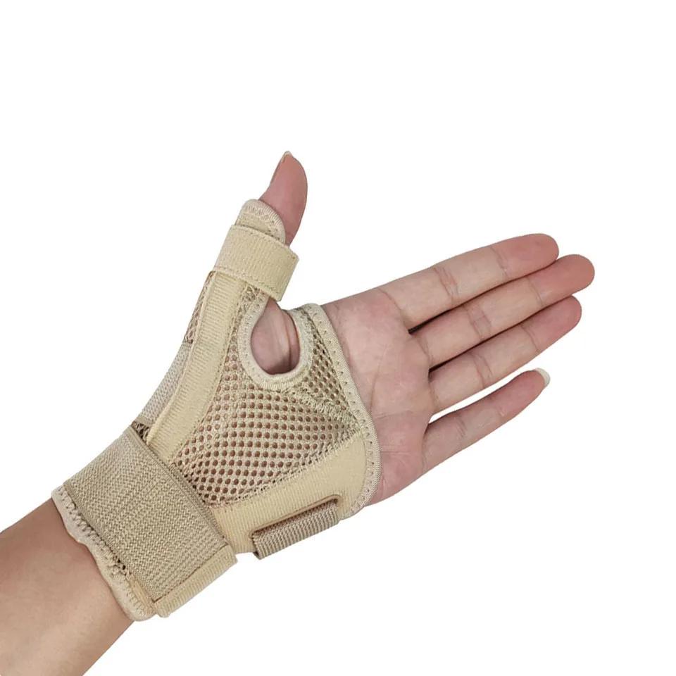 1Pc Flexible Splint Wrist Thumb Support Brace For Tendonitis Arthritis Relief Breathable Left Right Hand Guard