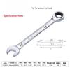 Great Wall Jingsong Two-in-One Torx Double-Direction Quick Ratchet Wrench, Industrial Grade Repair Tool.