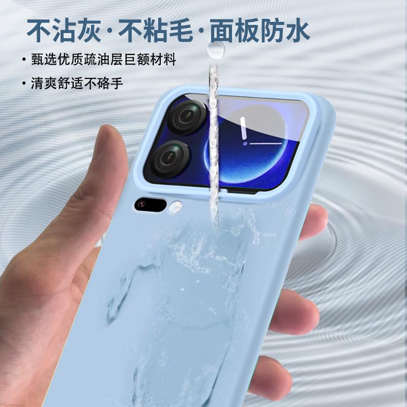 True Liquid Mobile Phone Case Is Suitable for Xiaomi 11 Promax Liquid Silicone Case MIUI11pro Fashion Mobile Phone Case.