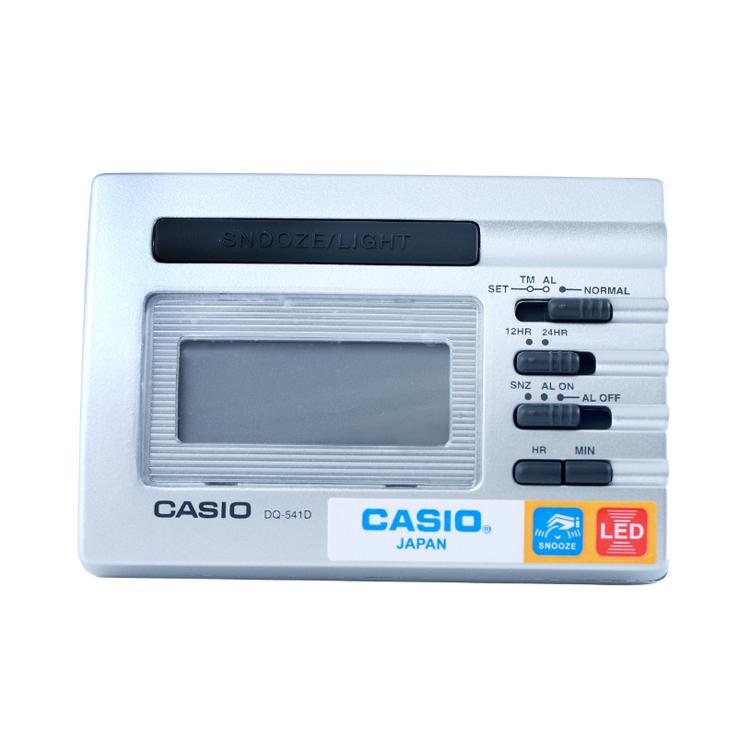 CASIO Unisex Alarm Clocks Watch DQ-541D-8 DQ-541D-8 Silver Watch Case