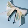 Hair Bows For Women Bow Hair Clips Silky Satin Hair Bows For Girls Neutral Colors Hair Ribbon Cute Bow Clips For Women