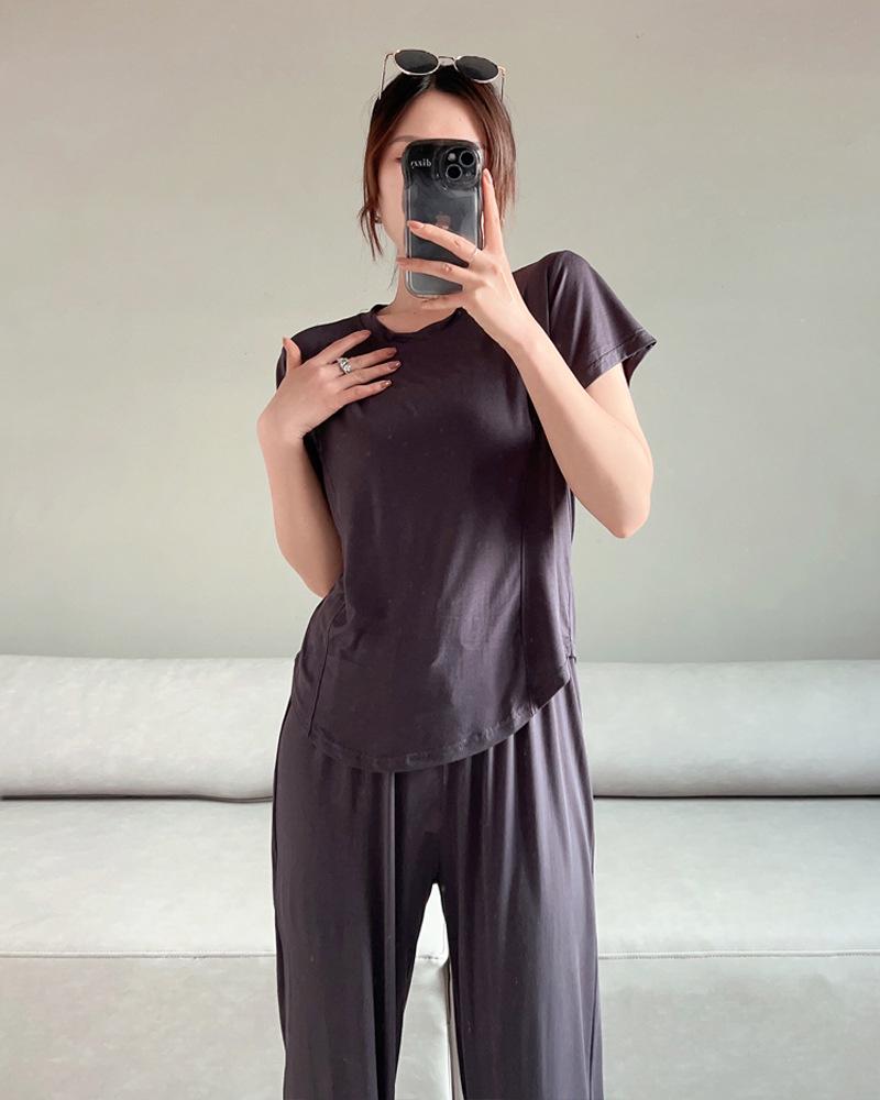 Women's Short Sleeve Modal T-Shirt - Fashionable, Versatile, Slimming Summer Blouse