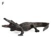 Simulation Crocodiles Wild Animal PVC Figurine Model Craft Educational Kids Toy