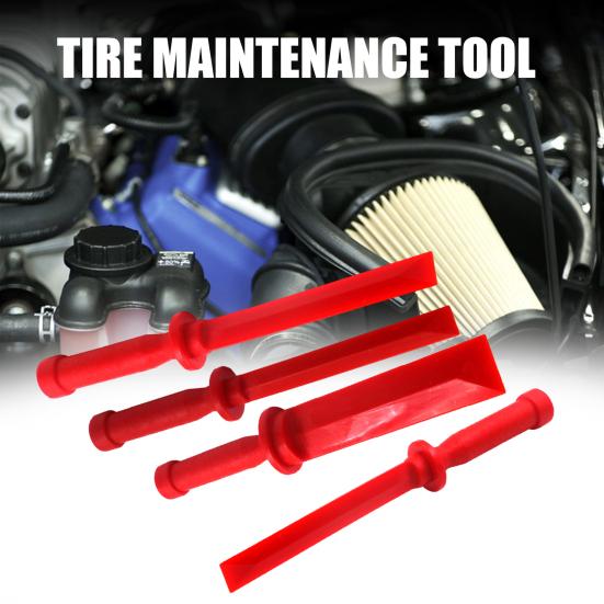 Yousheng 4Pcs Car Wheel Weight Tape Scraper Tool Kit Professional-Grade Blade for Adhesive Removal Tire Maintenance Ergonomic Design Automotive Tools