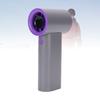 Portable Handheld Fan, Gray, 3600mAh, USB Rechargeable, Quiet & Adjustable