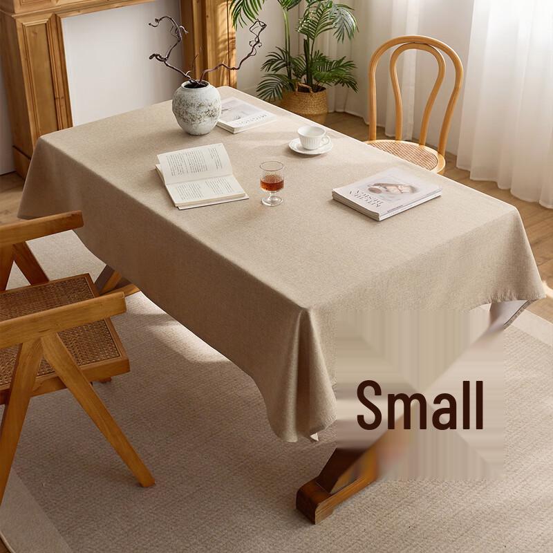 

ZISIZ Cotton Linen Rectangular Tablecloth