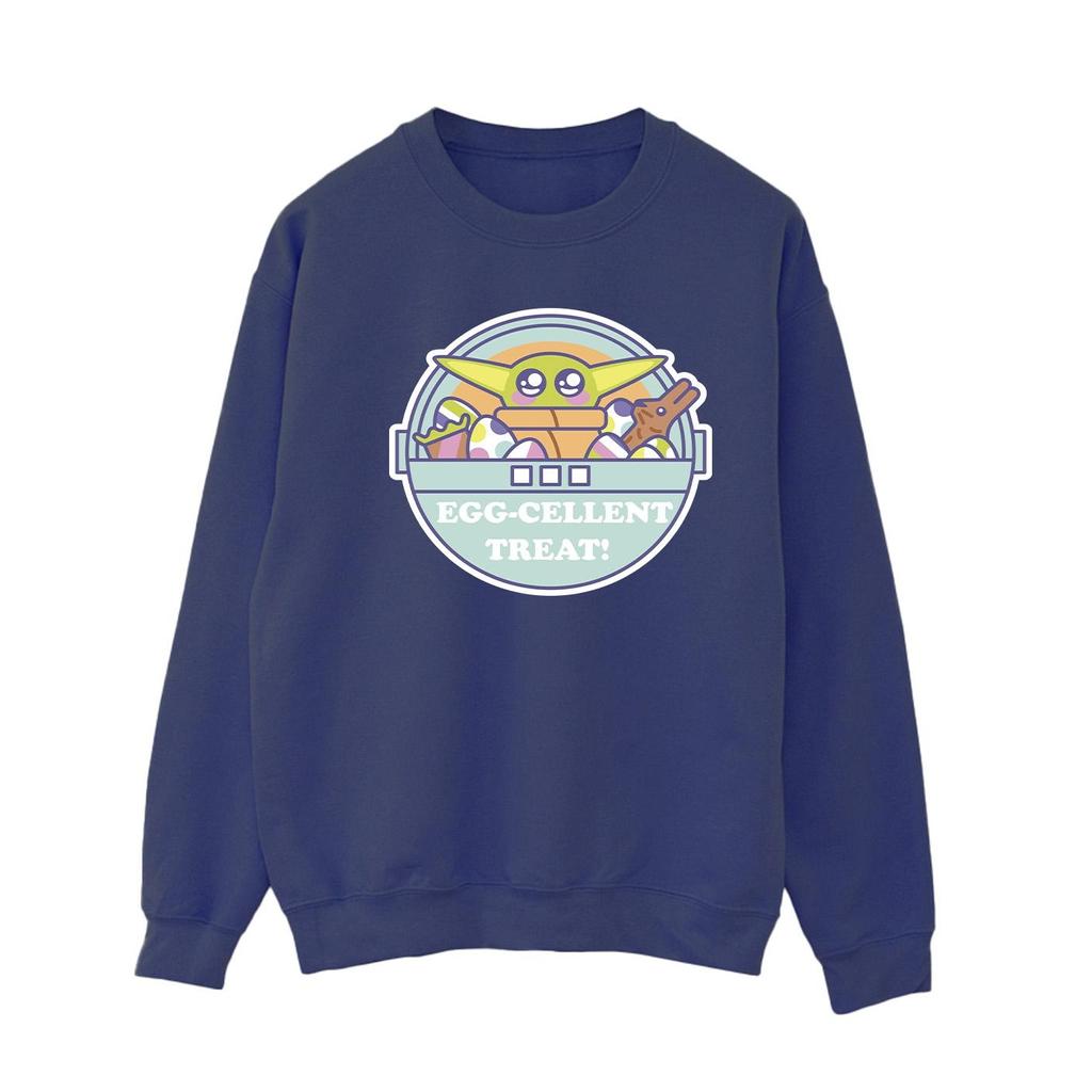 STAR WARS Womens/Ladies The Mandalorian Eggcellent Easter Sweatshirt