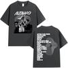 Rapper Ninho Jefe Graphic Tshirt Hip Hop Pop Music Fashion Oversized Tshirt Men Women Casual Cotton ONeck T Shirts Streetwear