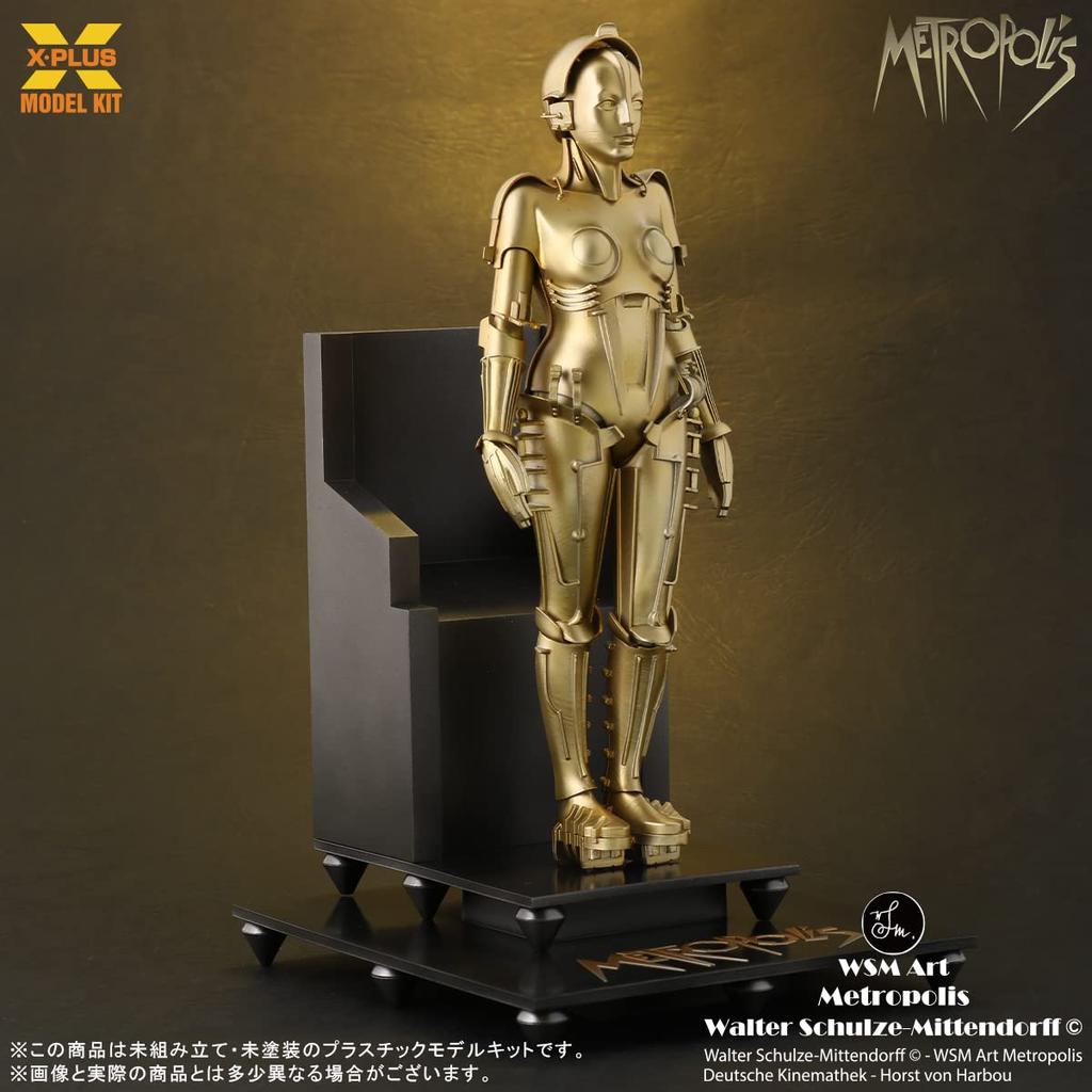 Metropolis Maria Scale Unpainted and Unassembled Plastic Model Kit X-Plus 1/8