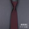 Burgundy Groom Wedding Burgundy Best Man Dress Business Zip Knot Free Men'S Tie Wedding