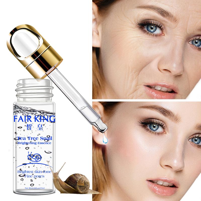 Snail Serum Face Essence Anti Wrinkle Face Care Anti Aging Collagen Whitening