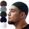 Foldable Sun Hat Gentleman Hat Breathable Hat for Men National Styles Hat for Worship and Everyday Use