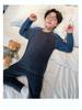 Jungen 2025 Deutscher Samt Pyjama Set – Warme Winter-/Herbst-PJs für große Kinder