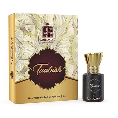 AdilQadri Taabish Attar | Arabischer Duft | Alkoholfreier Roll-On | Langanhaltender Attar Für Männer Und Frauen - 5,5 ML