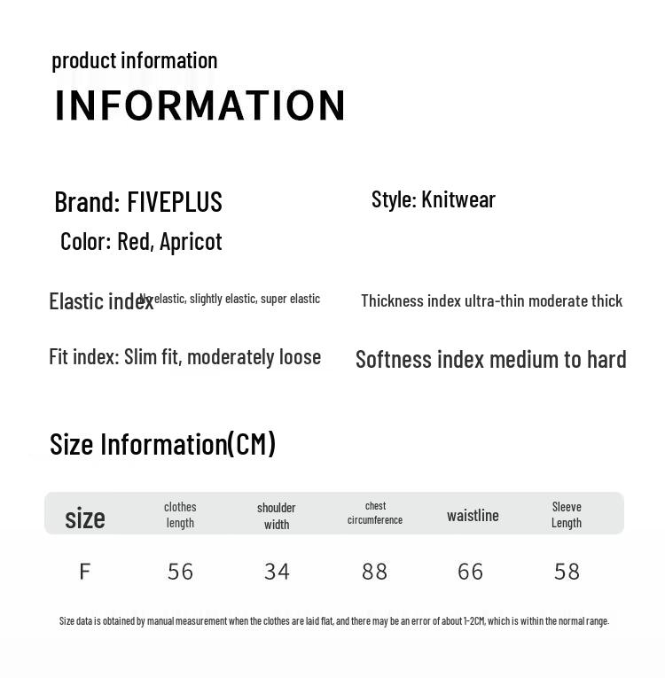 FivePlus Women's Frilled Collar Slim Knit Cardigan