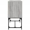 Sideboard In Grey Sonoma 100 X 40 X 79.5 Cm Engineered Wood