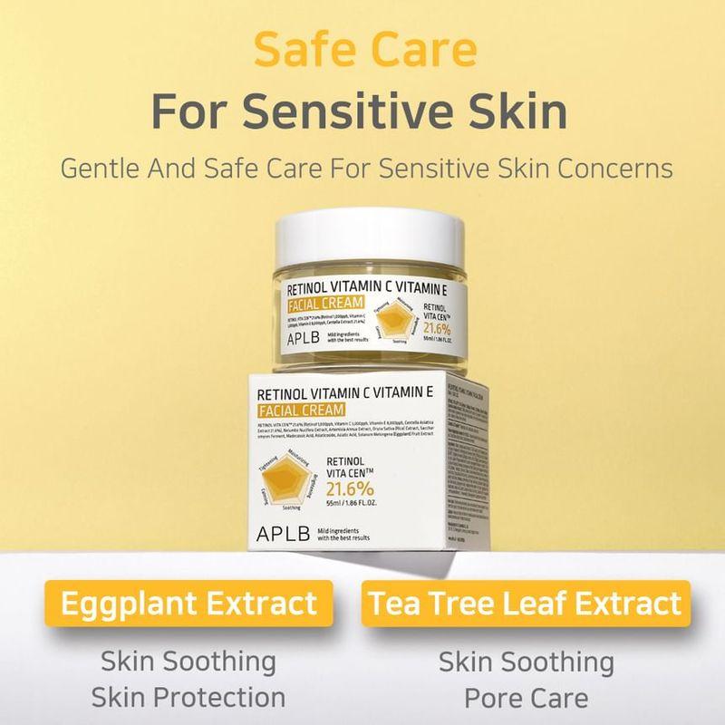 APLB - Retinol Vitamin C Vitamin E Facial Cream