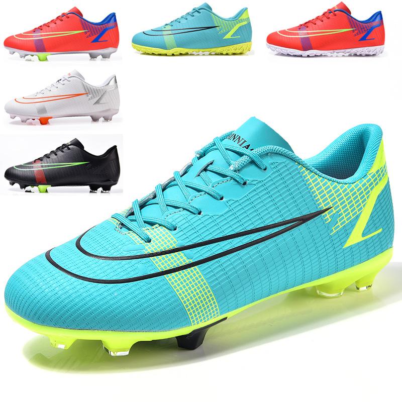 Foreign trade football shoes, male youth middle school students competition training shoes AG long nails artificial turf TF broken nails